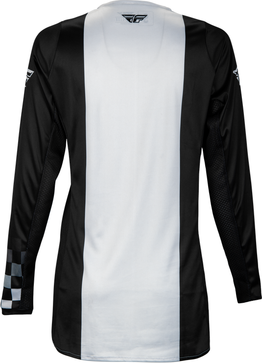 WOMEN'S LITE JERSEY BLACK/LIGHT GREY XL 377-620X image 2