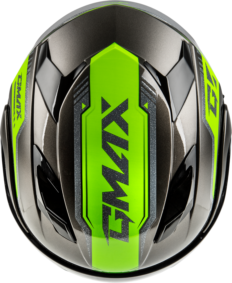Load image into Gallery viewer, MD-01 VOLTA HELMET BLACK/SILVER/GREEN METALLIC XL M101381067 image 3
