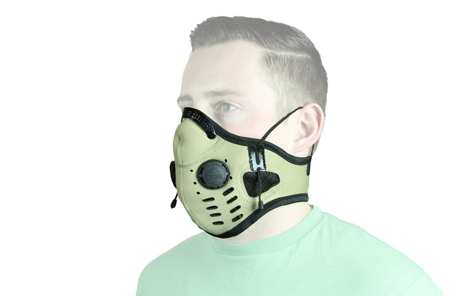 ELITE SERIES NEOPRENE DUST MASK TAN EDMTAN image 1