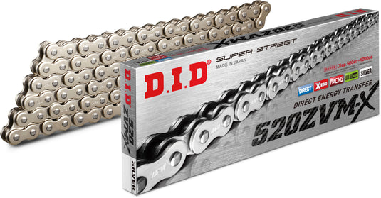 SUPER STREET 520ZVMXS-100L X-RING CHAIN NICKEL 520ZVMXS100Z image 1
