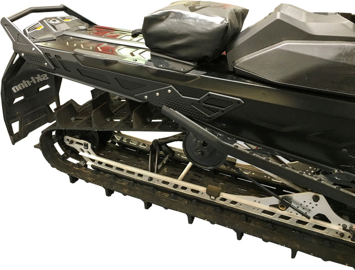 BUMPER REAR S-D GEN 4 AMT 154 TRACK FLAT BLACK SDRB460-AMT-FBK image 1