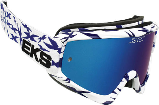 SCATTER-X GOGGLE WHITE/BLUE W/RED MIRROR LENS 067-10645 image 1