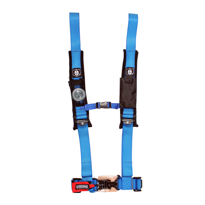 4 PT HARNESS WITH SEWN IN PADS BLUE 2 IN. A114220VB image 1