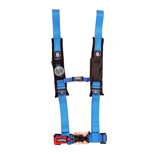 4 PT HARNESS WITH SEWN IN PADS BLUE 2 IN. A114220VB image 1