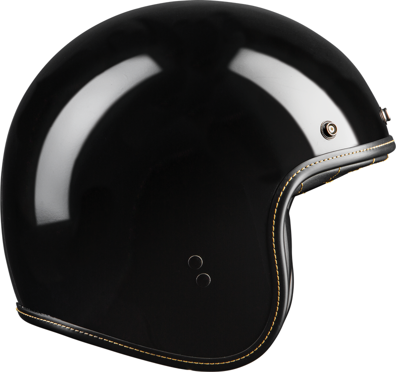 Load image into Gallery viewer, .38 RETRO HELMET GLOSS BLACK SM F77-1200S image 2
