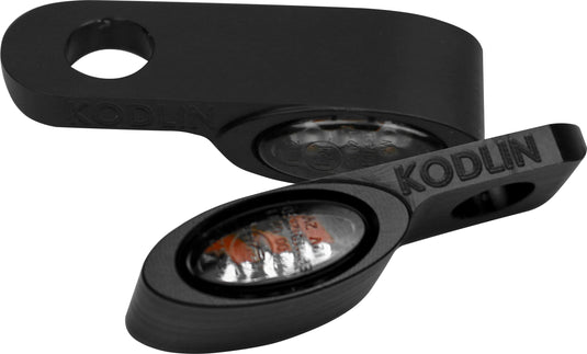 BLACK ELYPSE LED TURN SIGNALS UNIVERSAL K68460 image 1