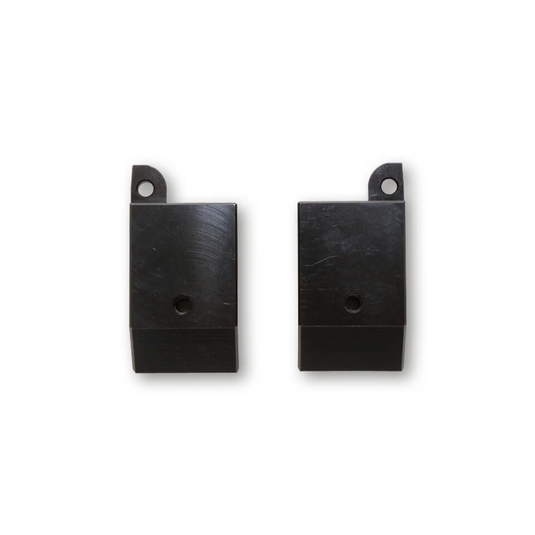 RS1 CNC DRIVING LIGHT MOUNTS BLACK PAIR 220-103 image 1