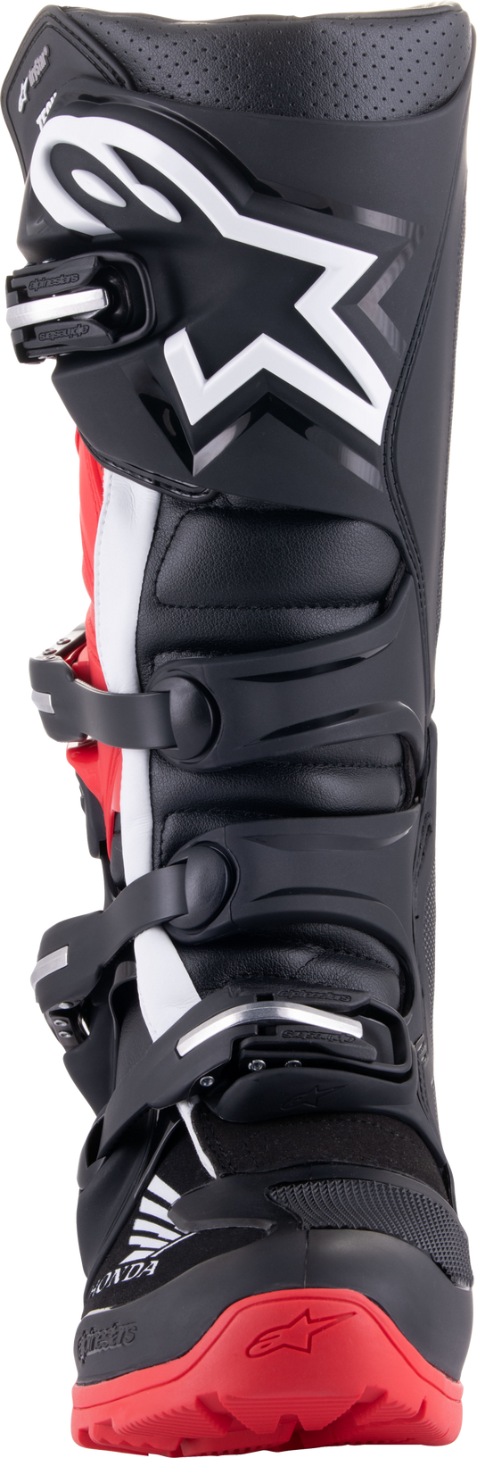 HONDA TECH 7 ENDURO DRYSTAR BLACK/BRIGHT RED SZ 14 2012723-1303-14 image 4