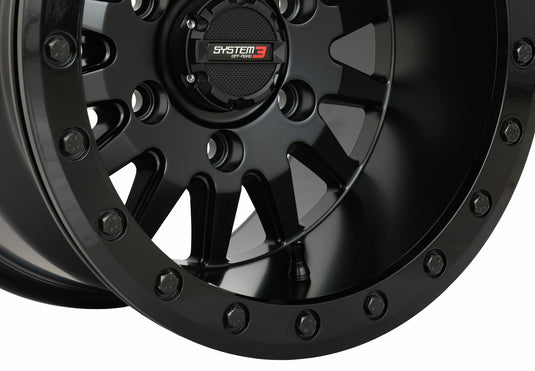 SB8 WHEEL 15X10 5+5 (0MM) 6/5.5 MATTE BLACK 15S3-85651 image 2