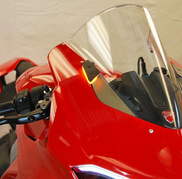 MIRROR BLOCK OFF TURN SIGNALS DUC V2-MBO image 1