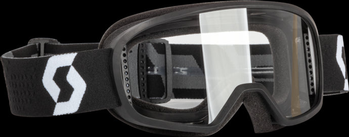 SCOTT BUZZ GOGGLE MX BLK/GREY - CLEAR LENS