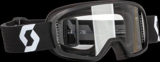 SCOTT BUZZ GOGGLE MX BLK/GREY - CLEAR LENS