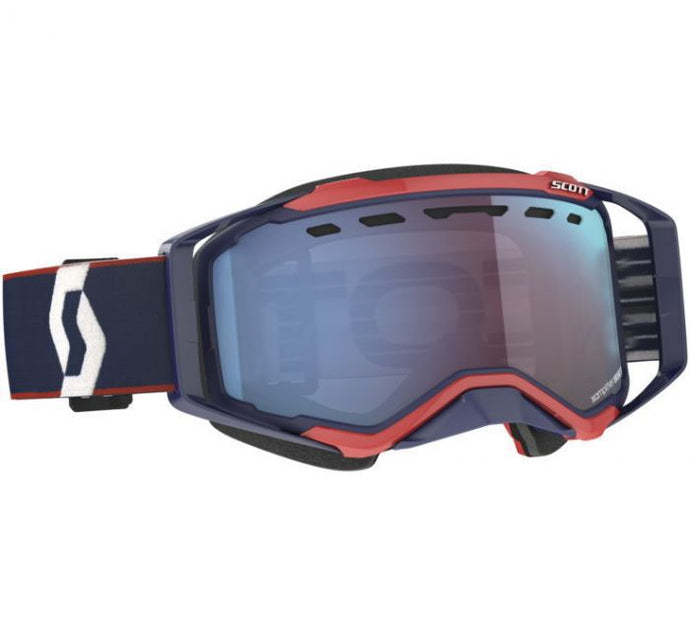 SCOTT PROSPECT SNOWX GOGGLE RETRO BL/RED - 'ENH' BLUE CHR LENS