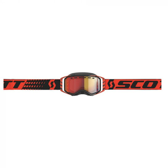 SCOTT PROSPECT SNOWX GOGGLE ORG/BLK - 'ENH' RED CHR LENS