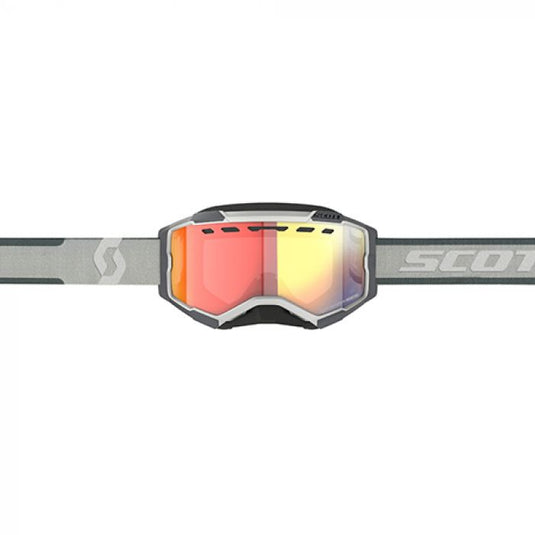 SCOTT FURY 'LS' SNOWX GOGGLE GREY - RED CHR LENS