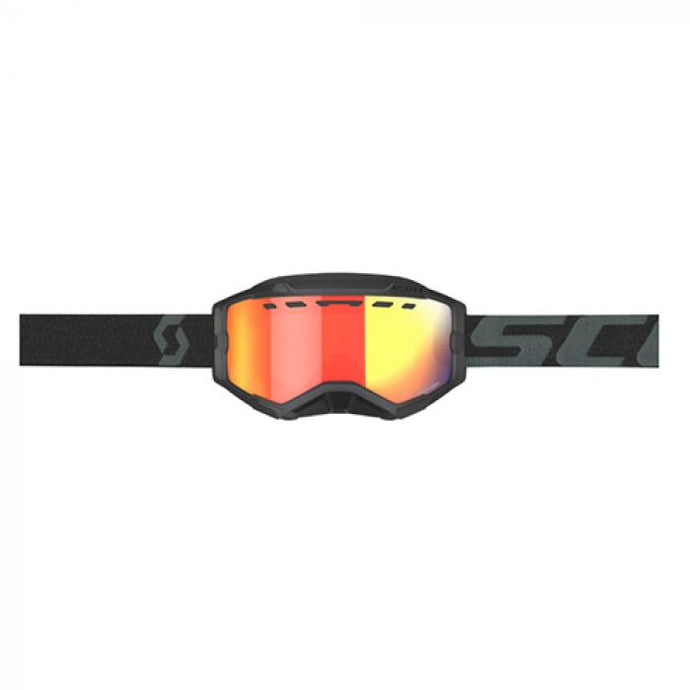 SCOTT FURY SNOWX GOGGLE BLK - 'ENH' RED CHR LENS