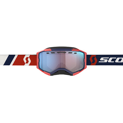 SCOTT FURY SNOWX GOGGLE RED/BLUE - 'ENH' BLUE CHR LENS