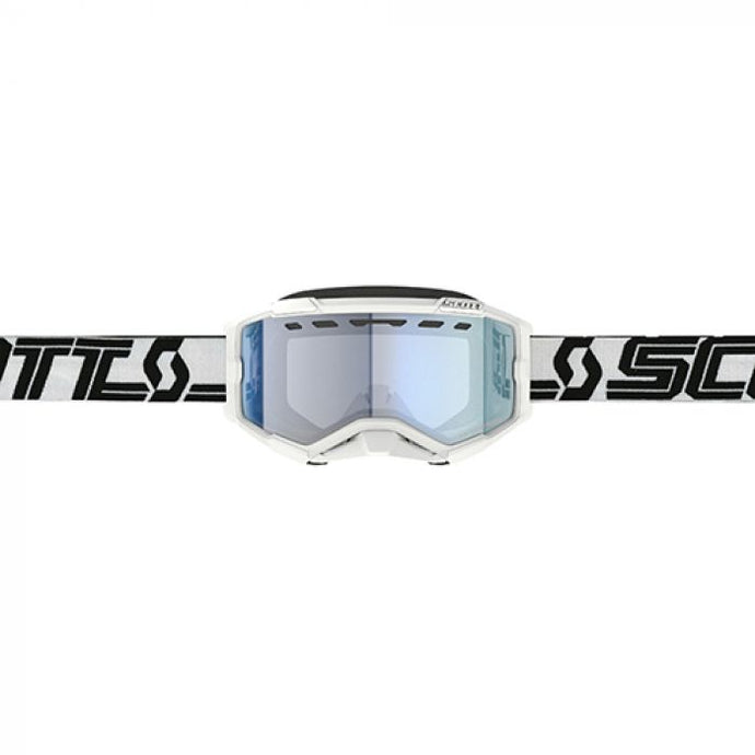 SCOTT FURY SNOWX GOGGLE WHT/BLK - BLUE LENS