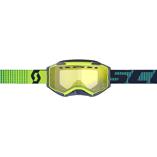 SCOTT FURY SNOWX GOGGLE BLUE/YLW - YLW LENS