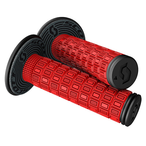 SCOTT GRIP MELLOW + DONUT NEONRED/BLACK