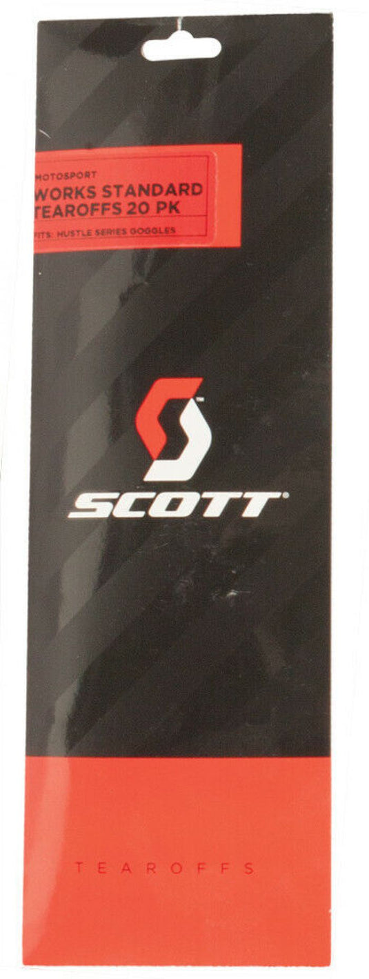 SCOTT HUSTLE/PRIMAL/SPLIT TEAROFFS 1 (20PK)