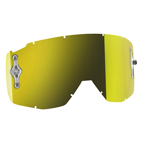 SCOTT HUSTLE/SPLIT WORKS LENS YELLOW CHROME