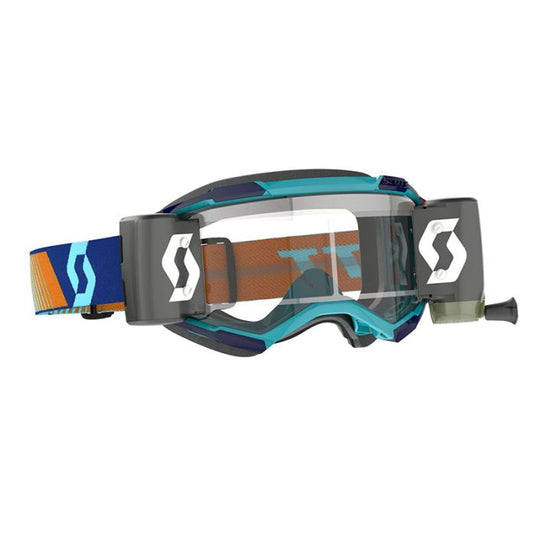 SCOTT FURY WFS ROYAL BLUE/ORANGE CLEAR WORKS