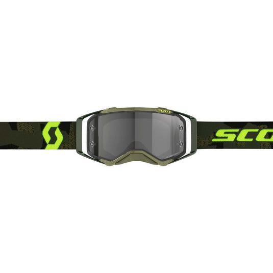 SCOTT PROSPECT LS KAKI GREEN/NEON YELLOW "LS" GREY WORKS