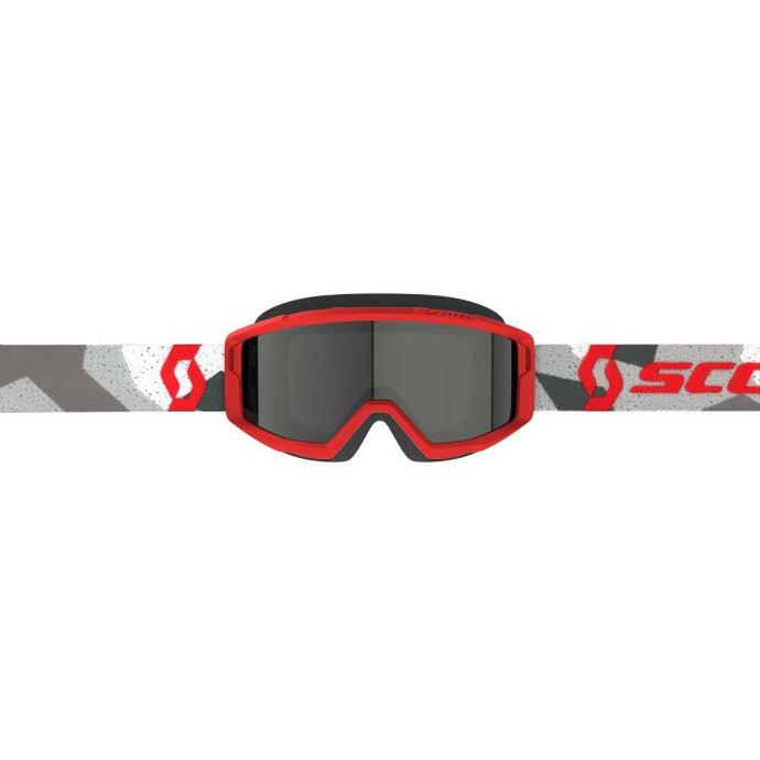 SCOTT PRIMAL MX SAND DUST CAMOWHI/RED  DARK GREY LENS