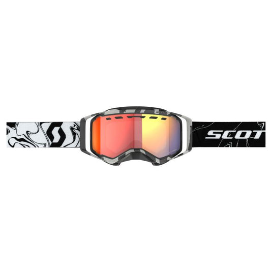 SCOTT PROSPECT SNOW CROSS LS MARBL BLKW/RED CHROME