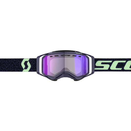 SCOTT PROSPECT SNOWX LS DARK PURPLE/MINT GREEN/BLUE CHROME