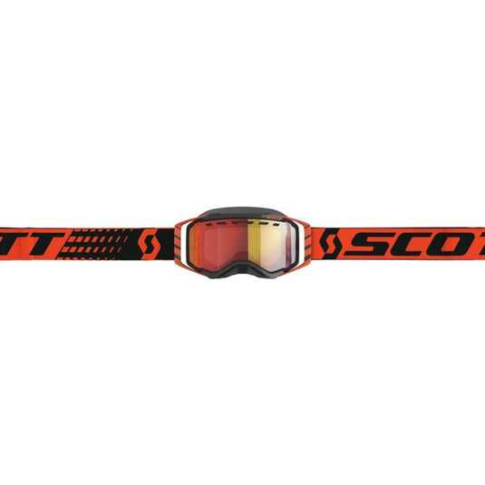 SCOTT PROSPECT SNOW CROSS ORANGE/BLACK ENHANCER RED CHROME