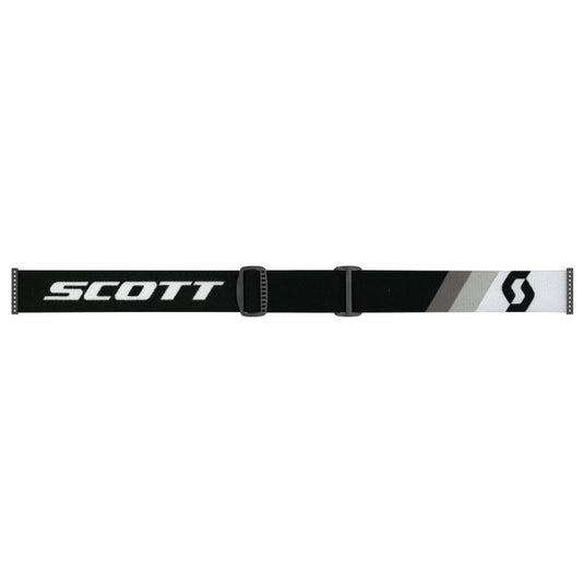 SCOTT FURY LS SNOWX PREMIUM BLA CK/WHITE "LS" BLUE CHROME