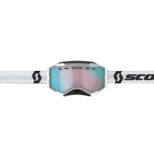 SCOTT FURY SNOW CROSS WHITE ENH AQUA CHROME