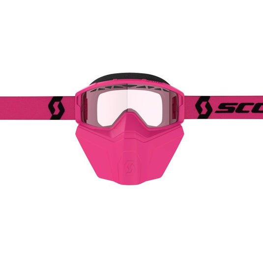 SCOTT PRIMAL SAFARI FACEMASK PI NK/BLACK ROSE TINT