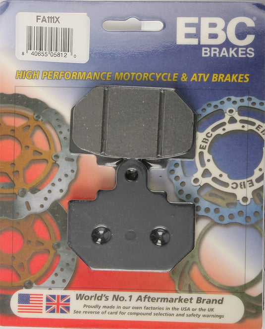 BRAKE PADS FA111X CARBON X SERIES FA111X image 1