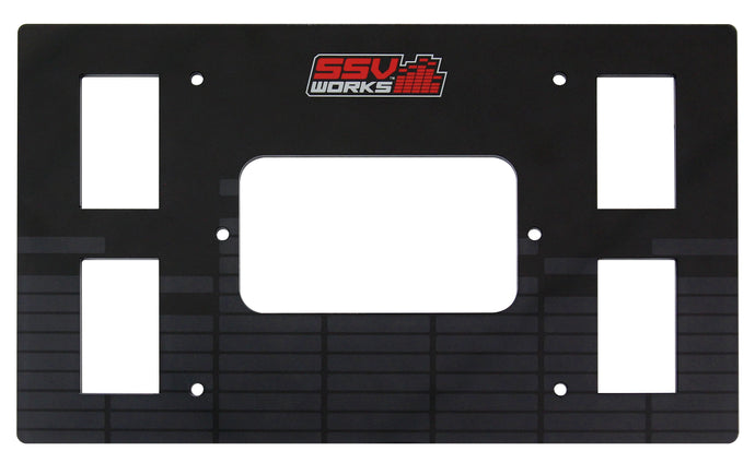 SSV DASH PLATE KIT POL SLNG SS-DM3 image 1