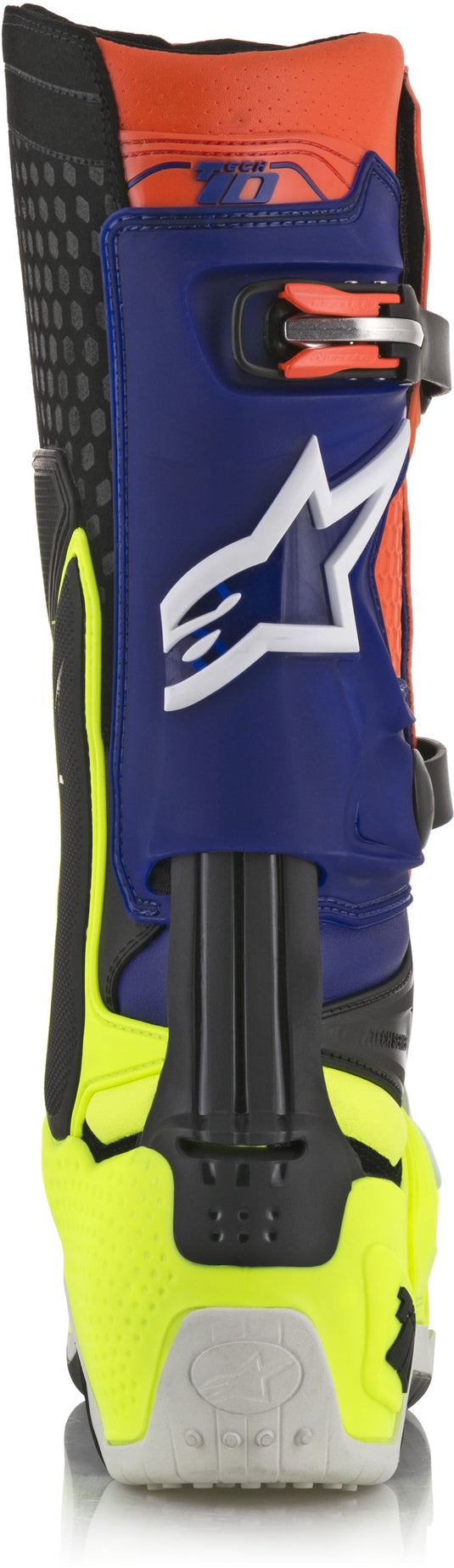 TECH 10 BOOTS ORANGE/BLUE/WHITE SZ 08 2010014-475-8 image 5