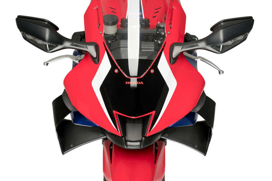 FRONT GP SPOILER BLACK HON 20508N image 2