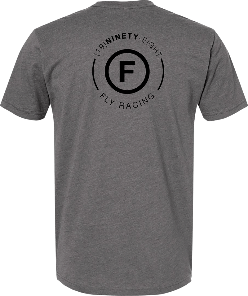 Load image into Gallery viewer, FLY ATOM TEE GUNMETAL HEATHER XL 354-0317X image 2
