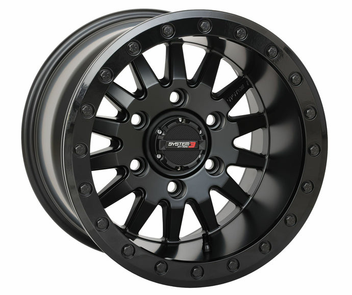 SB8 WHEEL 15X10 5+5 (0MM) 6/5.5 MATTE BLACK 15S3-85651 image 1