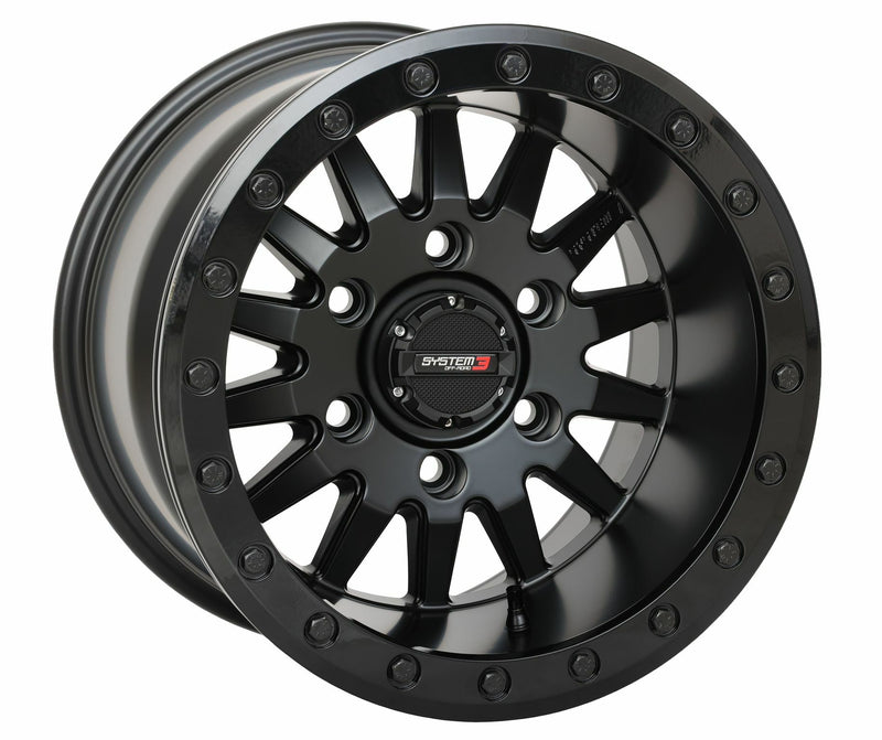 Load image into Gallery viewer, SB8 WHEEL 15X10 5+5 (0MM) 6/5.5 MATTE BLACK 15S3-85651 image 1
