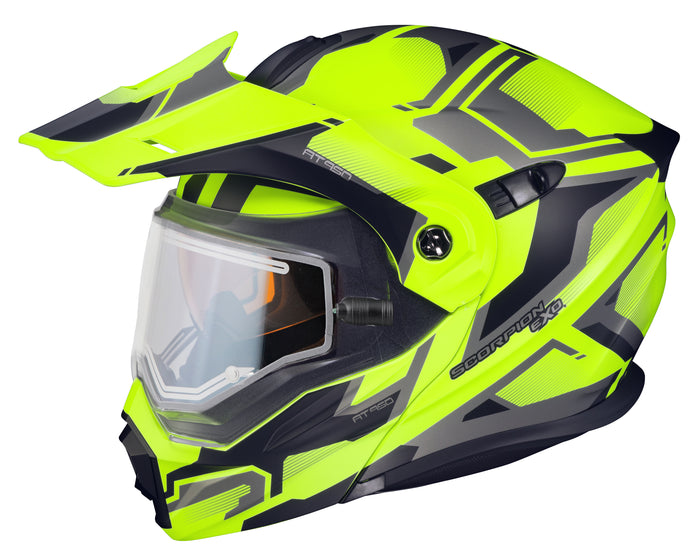 EXO-AT950 COLD WEATHER HELMET ELLWOOD HI-VIS 2X (ELECTRIC) 95-1757-SE image 1