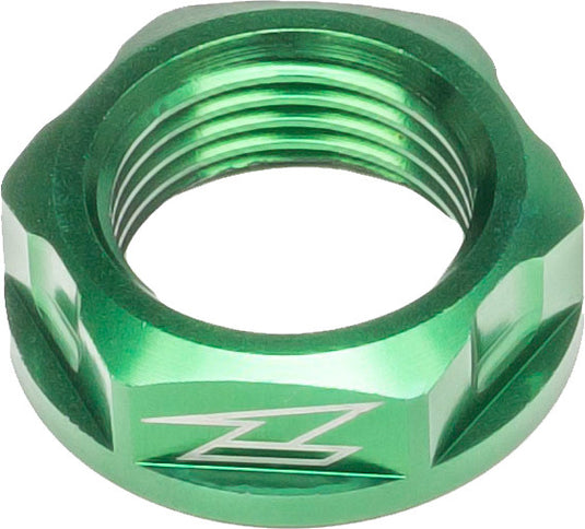 AXLE NUT M22X32-P1.5 H12L GREEN ZE93-8055 image 1