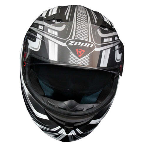 Load image into Gallery viewer, ZOAN BLADE SVS M/C HELMET - REBORN, MATTE WHITE -XS 9126101
