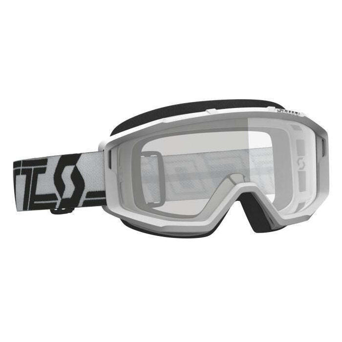 SCOTT PRIMAL GOGGLE WHT/BLK - CLEAR LENS 278598-1035043