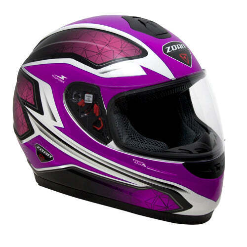 ZOAN THUNDER M/C HELMET - ELECTRA PINK MAGENTA - 3X 9123907