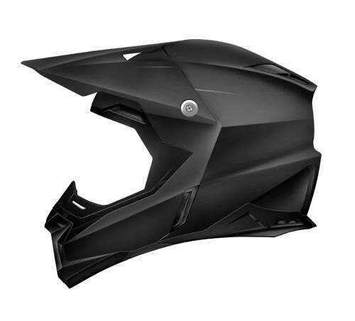 ZOAN SYNCHRONY MX HELMET, MATTE BLACK - 2X 9131206