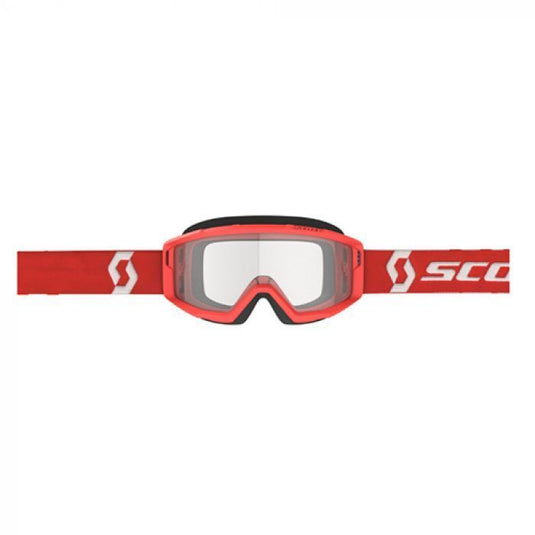 SCOTT PRIMAL GOGGLE RED - CLEAR LENS 278598-0004043