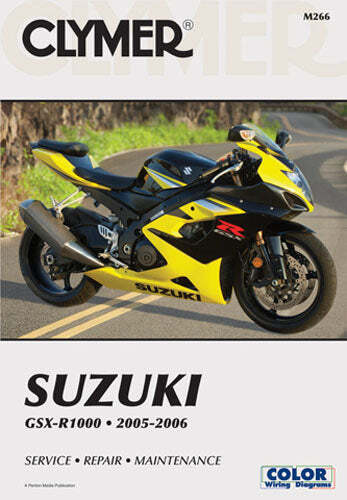 CLYMER MANUAL SUZUKI GSX-R100005'-06' 274103